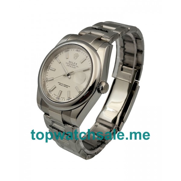 UK White Dials Steel Rolex Datejust 115200 Replica Watches