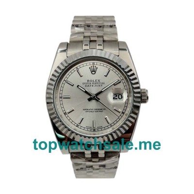 UK Ivory Dials Steel Rolex Datejust 116234 Replica Watches