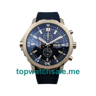 UK Blue Dials Steel IWC Aquatimer IW329003 Replica Watches