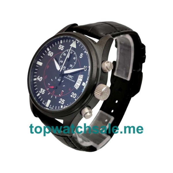 UK Black Dials Steel IWC Pilots Spitfire IW387802 Replica Watches