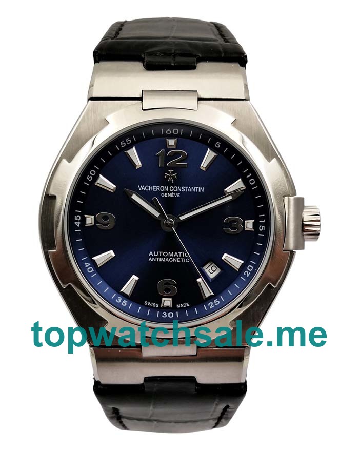 UK Blue Dials Steel Vacheron Constantin Overseas P47040/000A-9008 Replica Watches