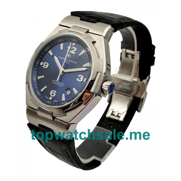 UK Blue Dials Steel Vacheron Constantin Overseas P47040/000A-9008 Replica Watches