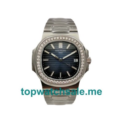 UK Blue Dials Steel Patek Philippe Nautilus 5713/1G-01 Replica Watches