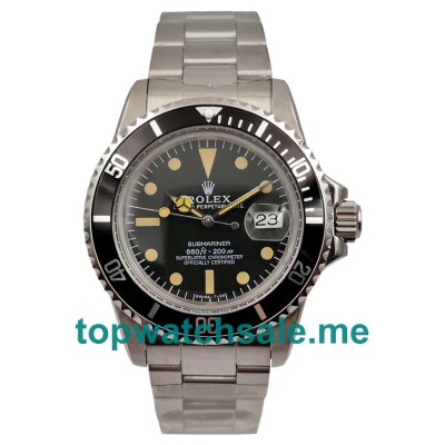 UK Black Dials Steel Rolex Submariner 1680 Replica Watches