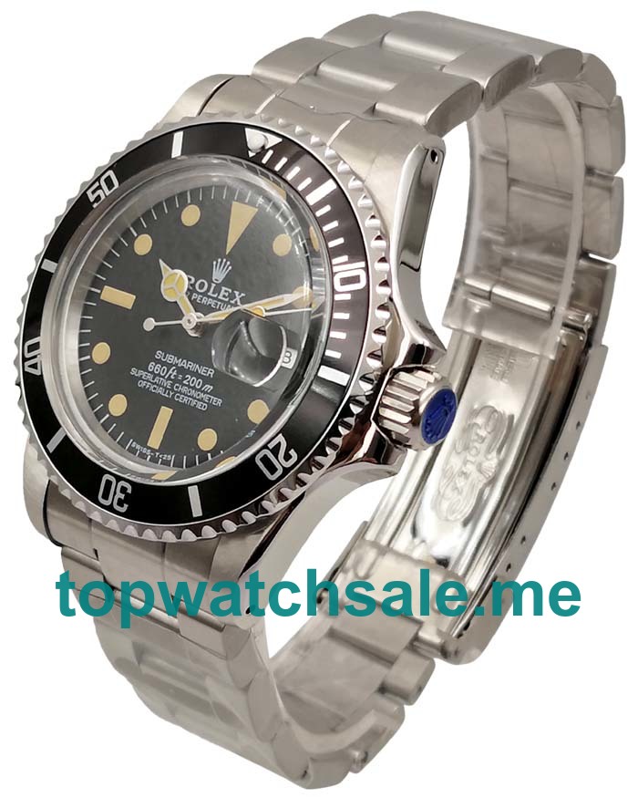 UK Black Dials Steel Rolex Submariner 1680 Replica Watches