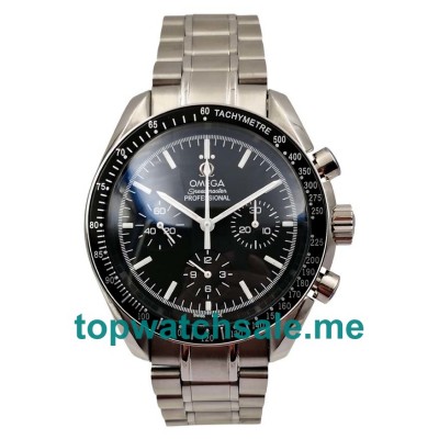 UK Black Dials Steel Omega Speedmaster 3570.50.00 Replica Watches