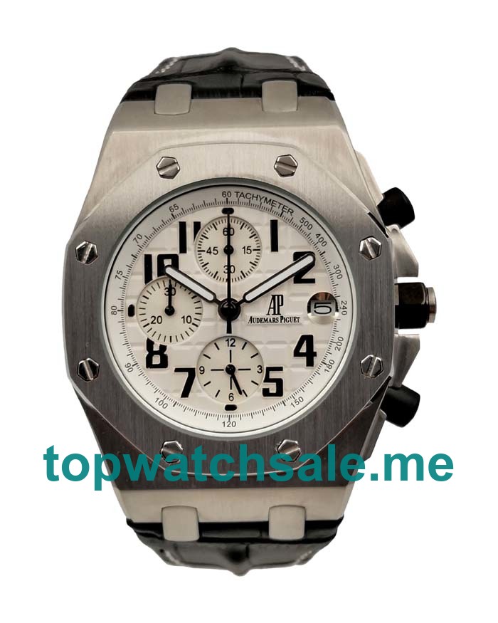 UK White Dials Replica Audemars Piguet Royal Oak Offshore 26170ST 42MM Watches