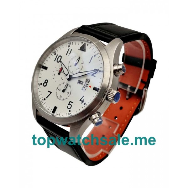 UK White Dials Replica IWC Pilots IW377701 Arabic Numerals Watches