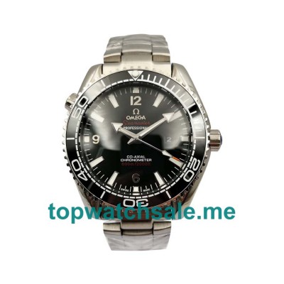 UK Black Dials Steel Omega Seamaster Planet Ocean 215.30.44.21.01.001 Replica Watches