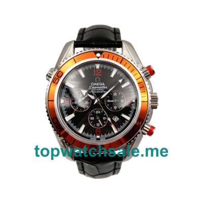 Black Dials Fake Omega Seamaster Planet Ocean 2918.50.82 Watches UK Online