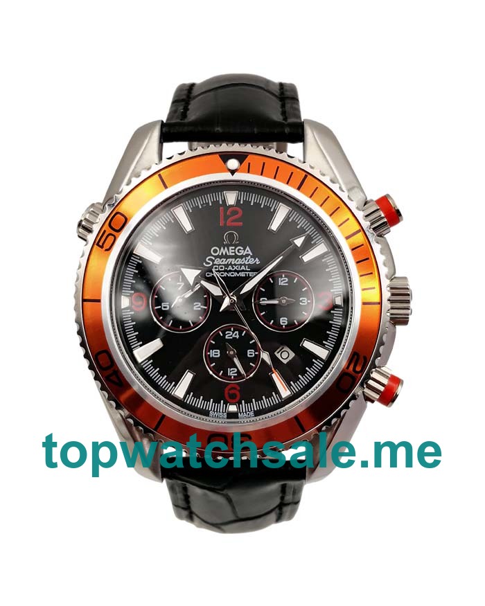 Black Dials Fake Omega Seamaster Planet Ocean 2918.50.82 Watches UK Online