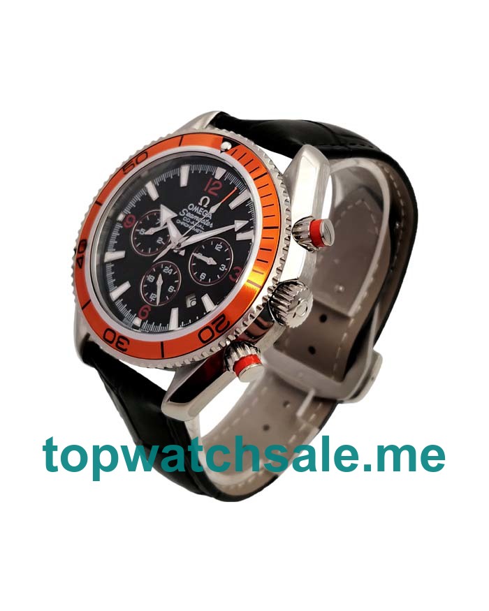 Black Dials Fake Omega Seamaster Planet Ocean 2918.50.82 Watches UK Online