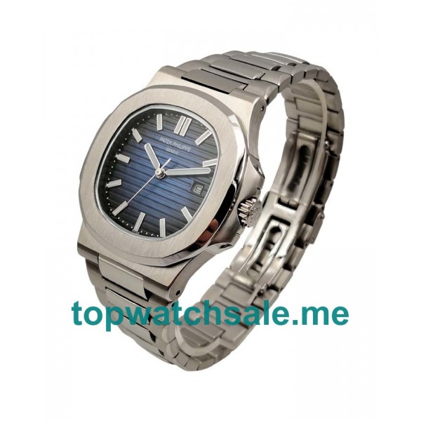 UK Blue Dials Steel Patek Philippe Nautilus 5711A Replica Watches