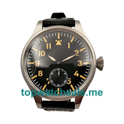 UK Black Dials Titanium IWC Big Pilots IW510401 Replica Watches