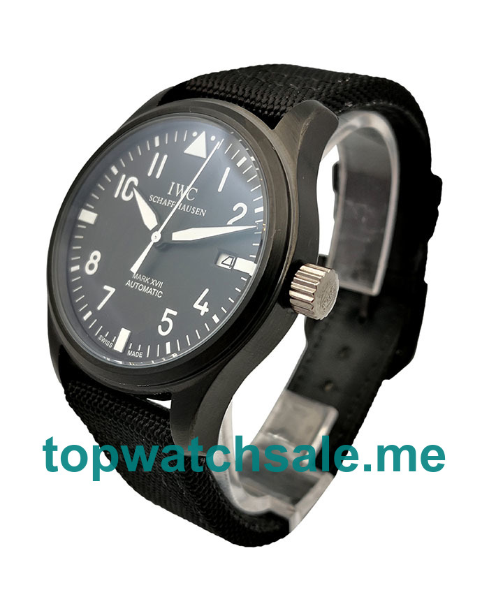 Stainless Steel Fake IWC Pilots IW327001 Watches UK For Men