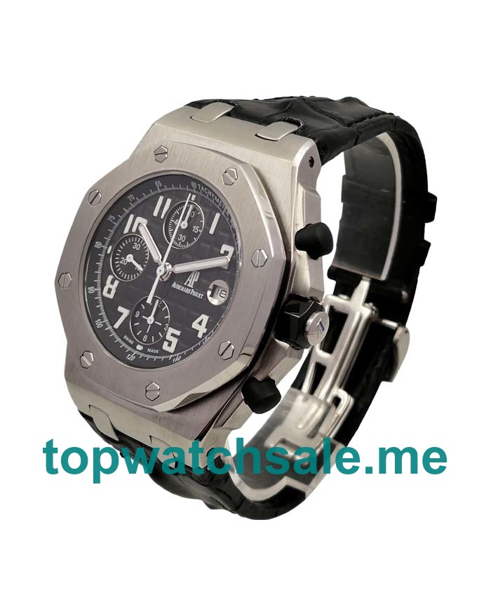 UK Black Dials Steel Audemars Piguet Royal Oak Offshore 26170ST.OO.D101CR.03 Replica Watches