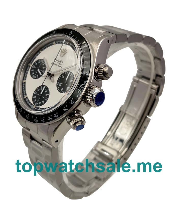 UK White Dials Steel Rolex Daytona 6263 Replica Watches