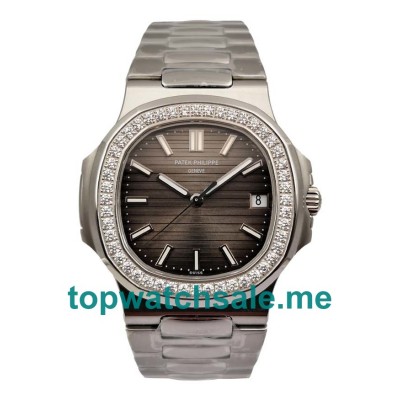 UK Gray Dials Steel Patek Philippe Nautilus 7010/1G Replica Watches