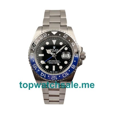 UK Black Dials Steel Rolex GMT-Master II 116710 Replica Watches