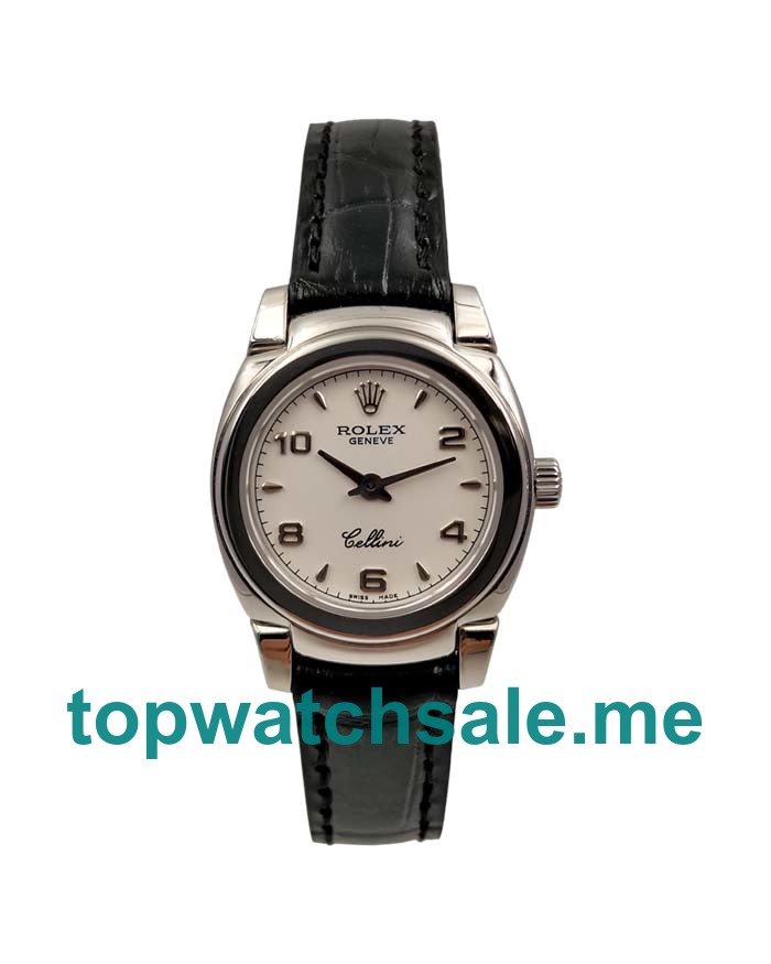 UK White Dials White Gold Rolex Cellini 5310 Replica Watches