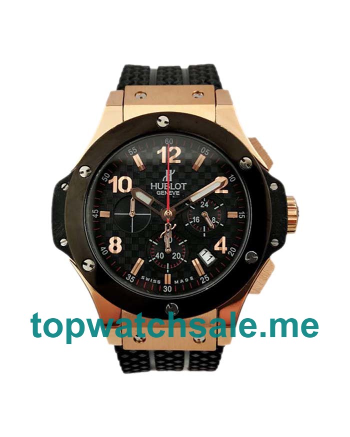 UK 18K Rose Gold Fake Hublot Big Bang 301.PB.131.RX Watches For Men