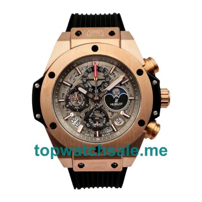 UK Rose Gold Replica Hublot Big Bang 406.OM.0180.RX Skeleton Dials Watches