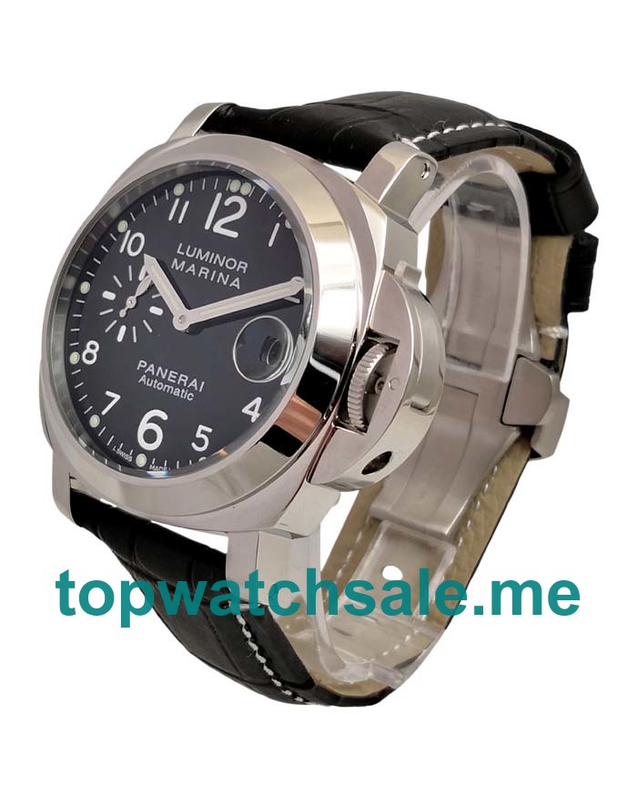 UK Black Dials Steel Panerai Luminor Marina PAM00164 Replica Watches