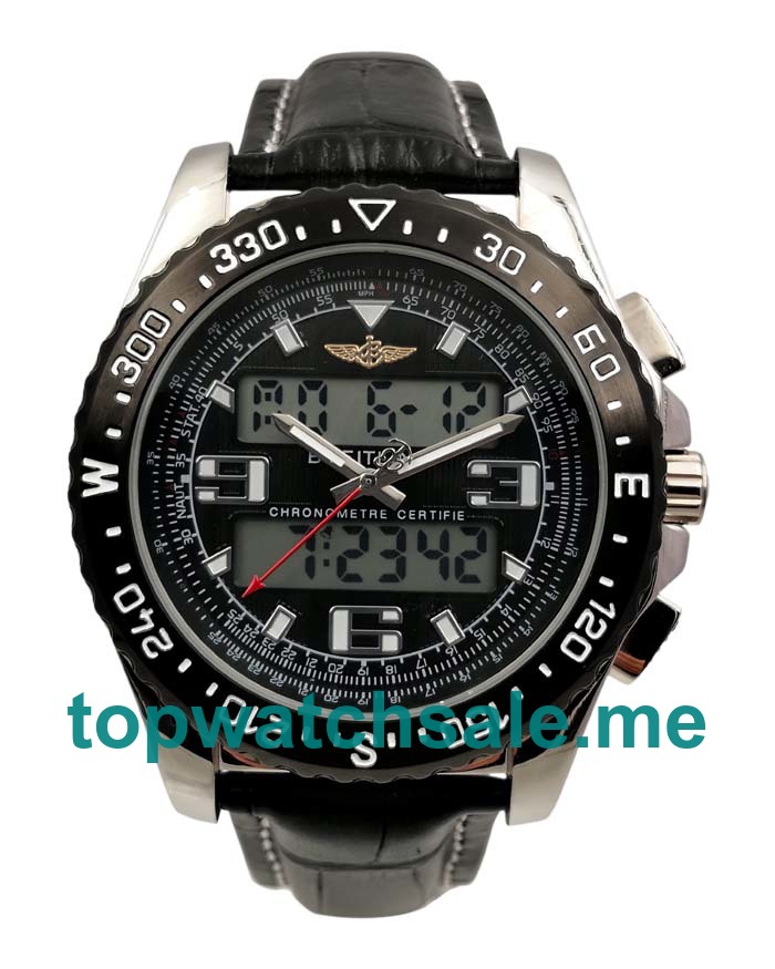 UK Black Dials Steel Breitling Professional Airwolf A78364 Replica Watches