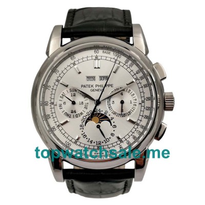 UK Silver Dials Steel Patek Philippe Grand Complications 5270G Replica Watches