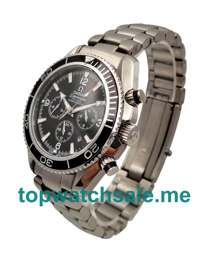 UK Black Dials Steel Omega Seamaster Planet Ocean 2210.50.00 Replica Watches