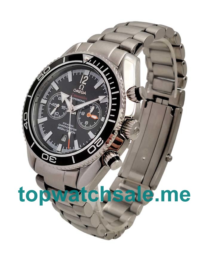 UK Black Dials Steel Omega Seamaster Planet Ocean 232.30.46.51.01.001 Replica Watches