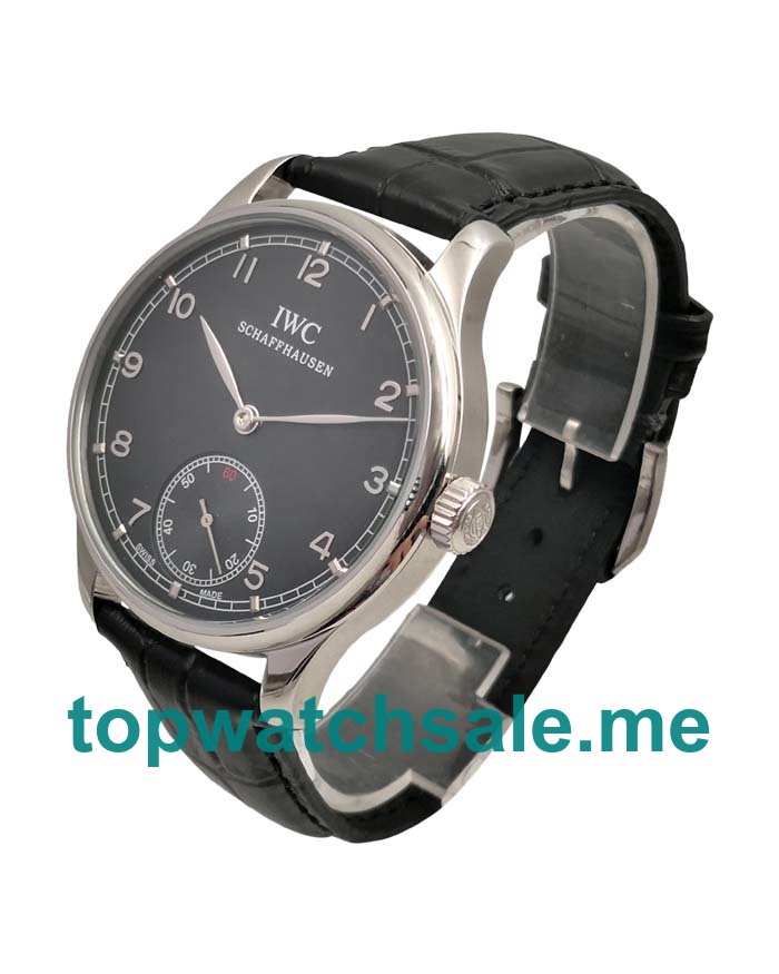 UK Black Dials Steel IWC Portugieser IW545407 Replica Watches