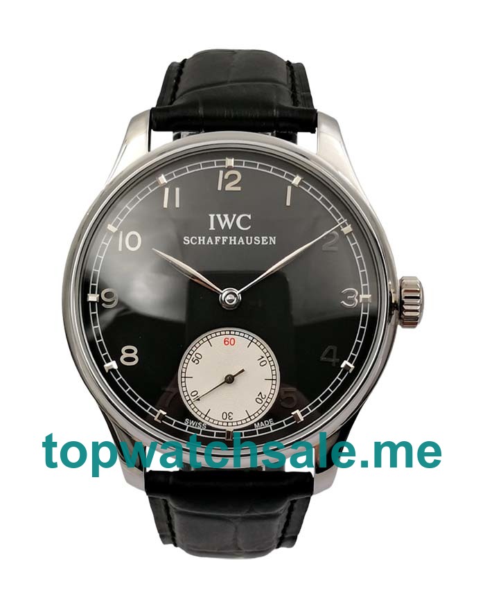 UK Black Dials Steel IWC Portugieser IW545404 Replica Watches