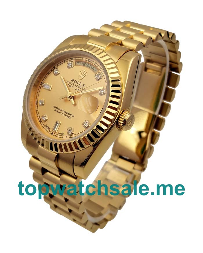 UK Gold Replica Rolex Day-Date 118238 Automatic Watches