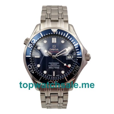 UK Blue Bezels Replica Omega Seamaster 300 M 2222.80.00 41 MM Watches