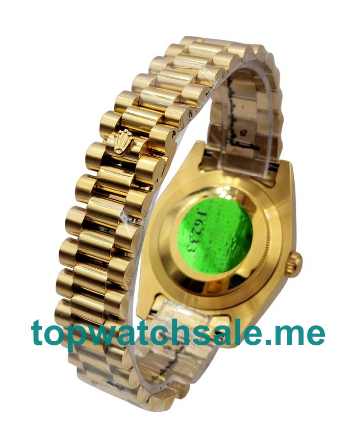 UK Champagne Dials Gold Rolex Day-Date 218238 Replica Watches