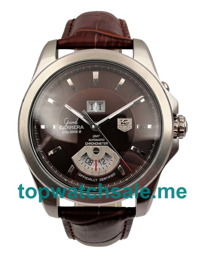 UK Brown Dials Replica TAG Heuer Grand Carrera WAV5113.FC6231 Automatic Watches