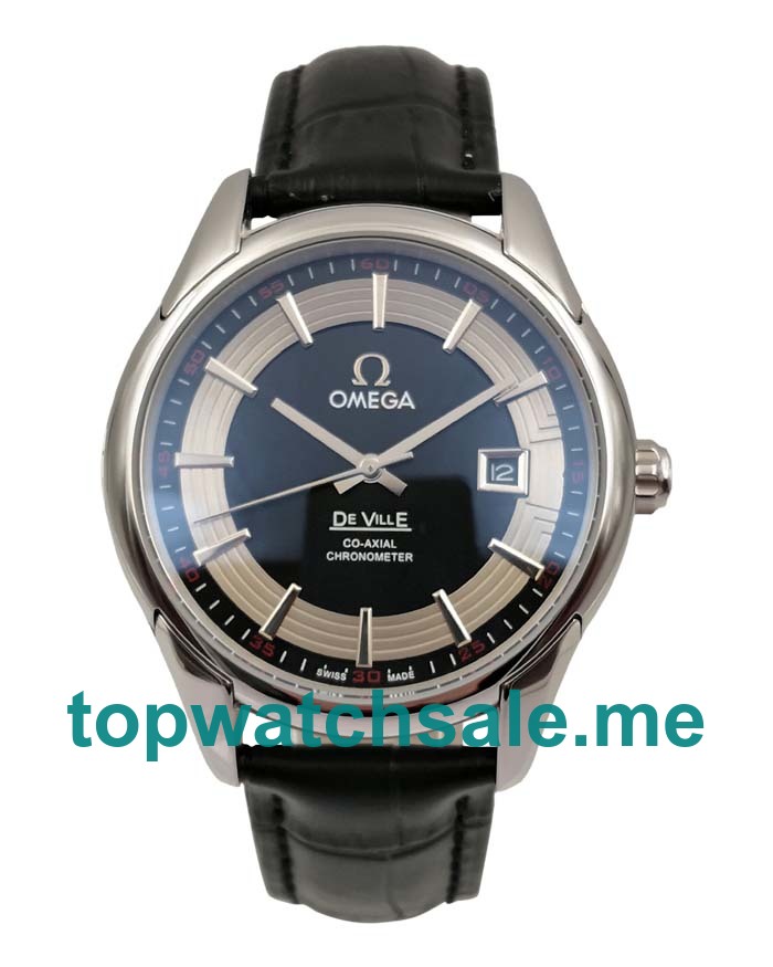 UK Black Dials Steel Omega De Ville 431.33.41.21.01.001 Replica Watches