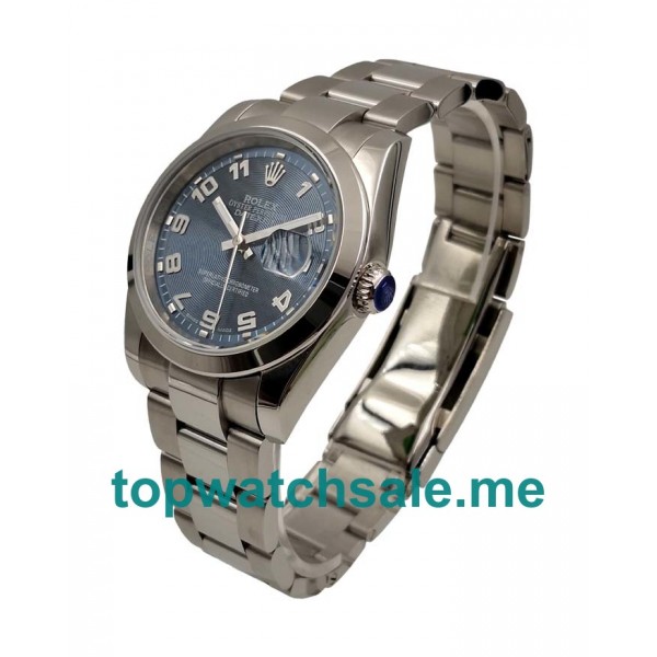 UK Blue Dials Steel Rolex Datejust 116200 Replica Watches