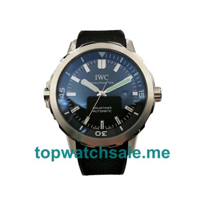 UK Black Dials Steel IWC Aquatimer IW329001 Replica Watches