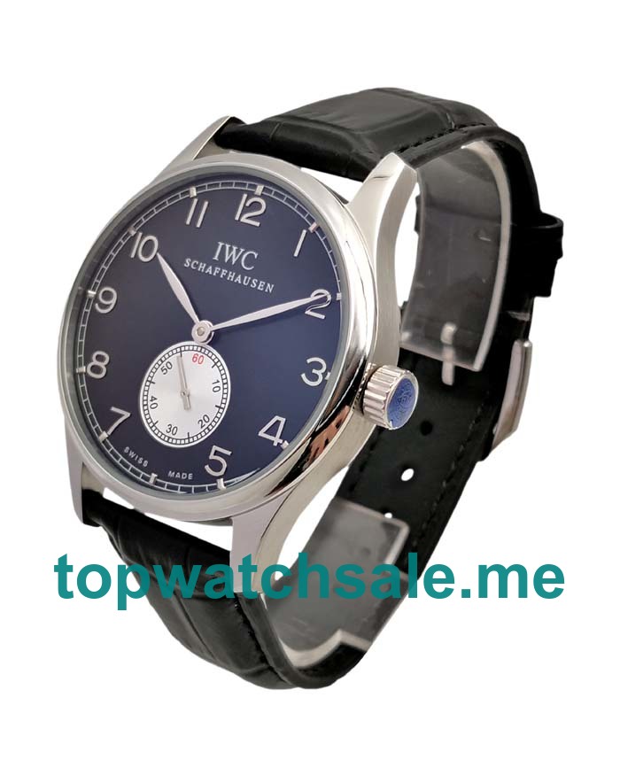 UK Black Dials Steel IWC Portugieser IW545404 Replica Watches