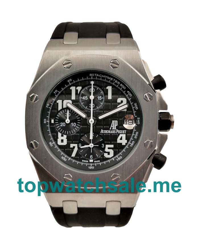 Black Dials Fake Audemars Piguet Royal Oak Offshore 26170ST Watches UK For Men