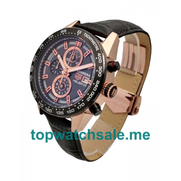 UK Rose Gold Men TAG Heuer Carrera CAR2A5A.FT6044 Replica Watches