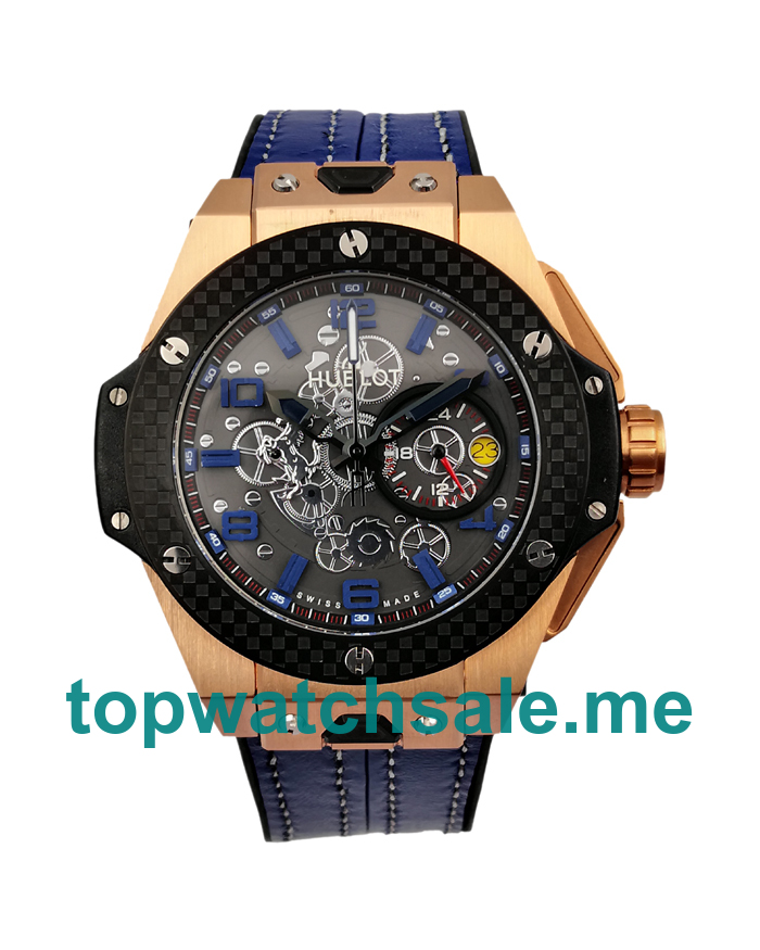 UK Black Dials Rose Gold Hublot Big Bang 411.OM.1180.RX Replica Watches