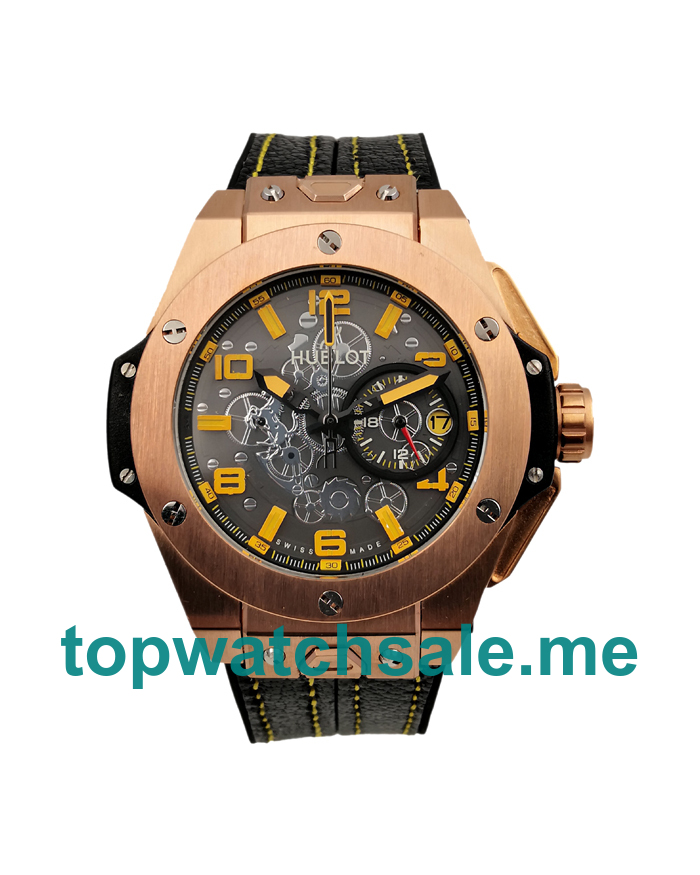 UK 48MM Rose Gold Hublot Big Bang Ferrari 401.OX.0123.VR Replica Watches