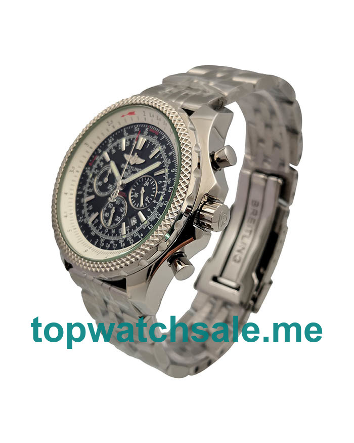 UK Blue Dials Steel Breitling Bentley A25362 Replica Watches