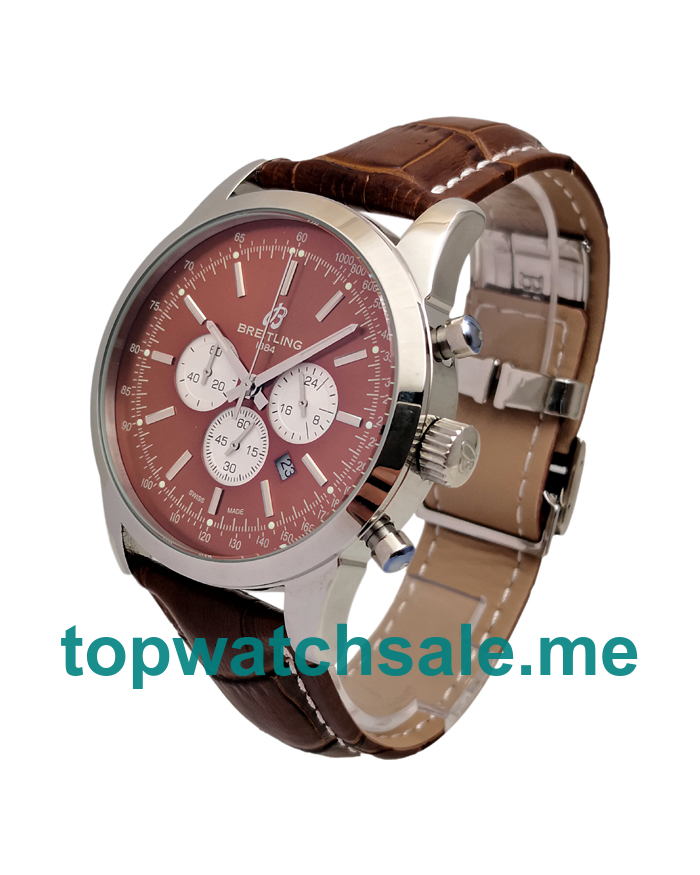 Coffee Dials UK Breitling Transocean Chronograph AB015212 Quartz Replica Watches