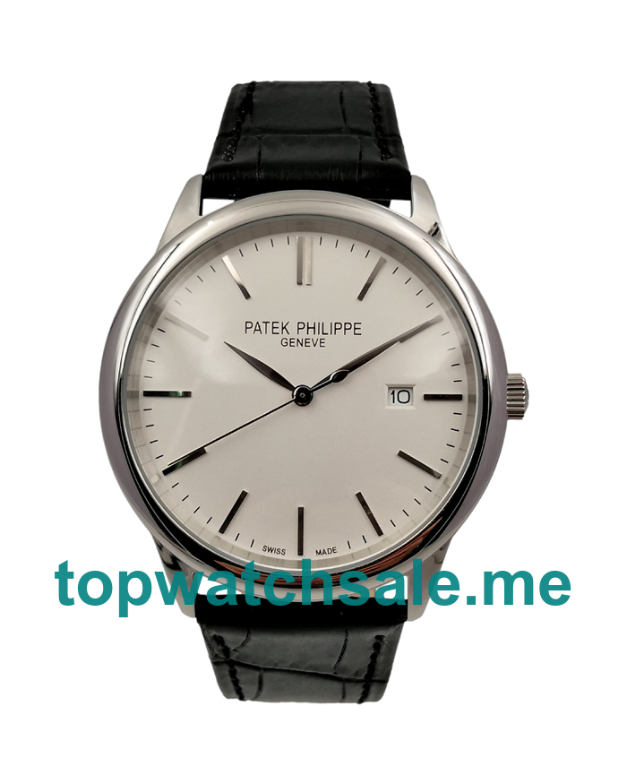 UK White Dials Steel Patek Philippe Calatrava 5227G Replica Watches