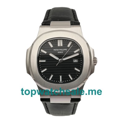 UK Black Dials Steel Patek Philippe Nautilus 5711G Replica Watches