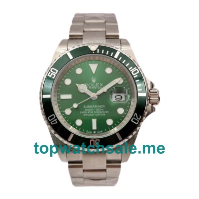 UK Green Dials Steel Rolex Submariner 116610 LV Replica Watches